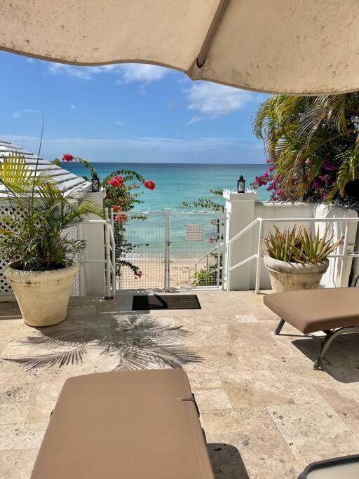 Bianca Bay 3 Bedroom West Coast Beach Front Villa Saint James Kültér fotó