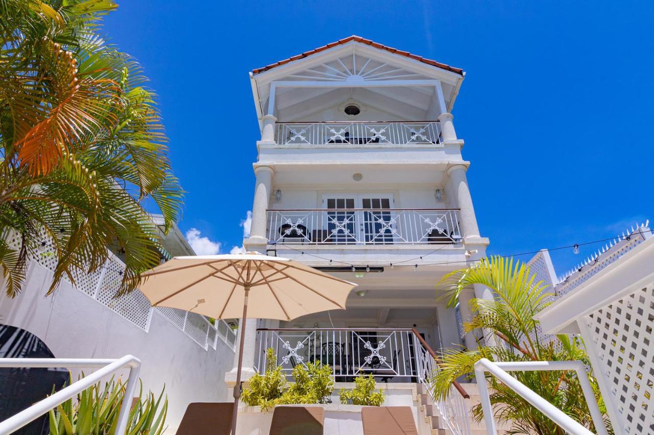 Bianca Bay 3 Bedroom West Coast Beach Front Villa Saint James Kültér fotó