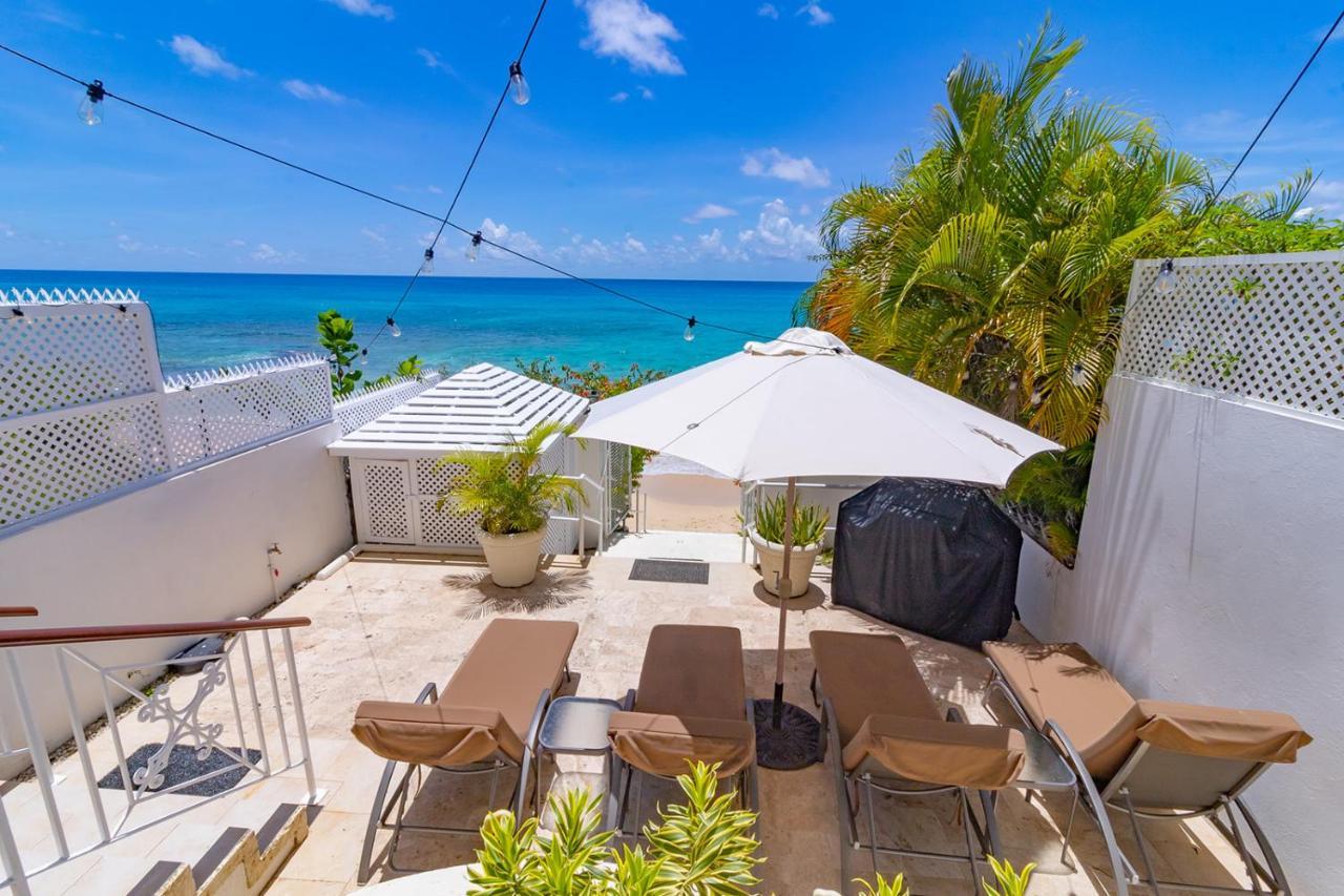 Bianca Bay 3 Bedroom West Coast Beach Front Villa Saint James Kültér fotó